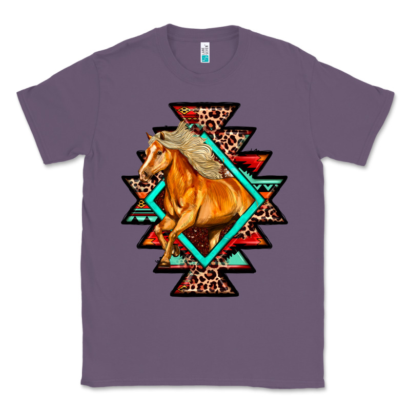 Aztec Symbol White Horse Classic Tee by FaDigitalArtStudio | Teevron
