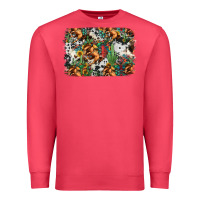 Cardinal western rodeo background Premium Sweatshirt - Jasminsmagicworld