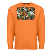 Carrot western rodeo background Premium Sweatshirt - Jasminsmagicworld