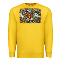 Lemon western rodeo background Premium Sweatshirt - Jasminsmagicworld