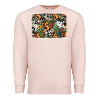 Pale Pink western rodeo background Premium Sweatshirt - Jasminsmagicworld