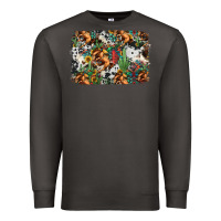 Smoke western rodeo background Premium Sweatshirt - Jasminsmagicworld