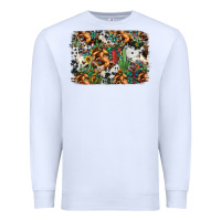 White western rodeo background Premium Sweatshirt - Jasminsmagicworld