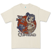 Bone cuphead cala maria airplane attack t shirt Premium Tee - linhVisuals
