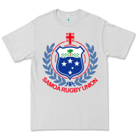 Dove Grey samoa rugby Premium Tee - linhVisuals