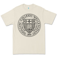 Bone Wellesley College Premium Tee - linhVisuals