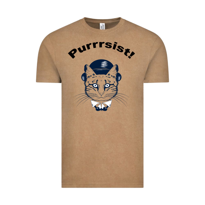 Purrrsist Vintage Tee by Bettercallsaul | Teevron