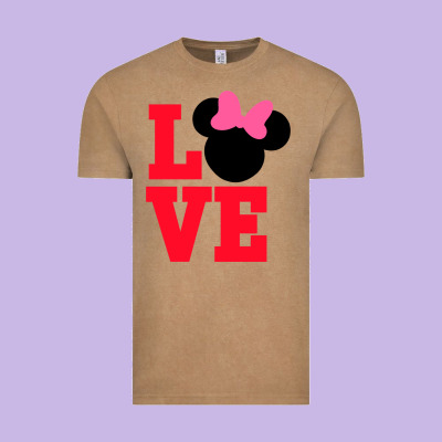 Minnie Mouse Vintage Tee Designed By Cowhidedigitalart