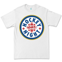 White hockey night in canada 1 Premium Tee - linhVisuals