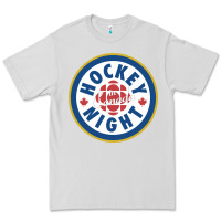 Dove Grey hockey night in canada 1 Premium Tee - linhVisuals