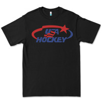 Black usa hockey Premium Tee - linhVisuals