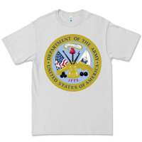 Dove Grey department of the army Premium Tee - linhVisuals