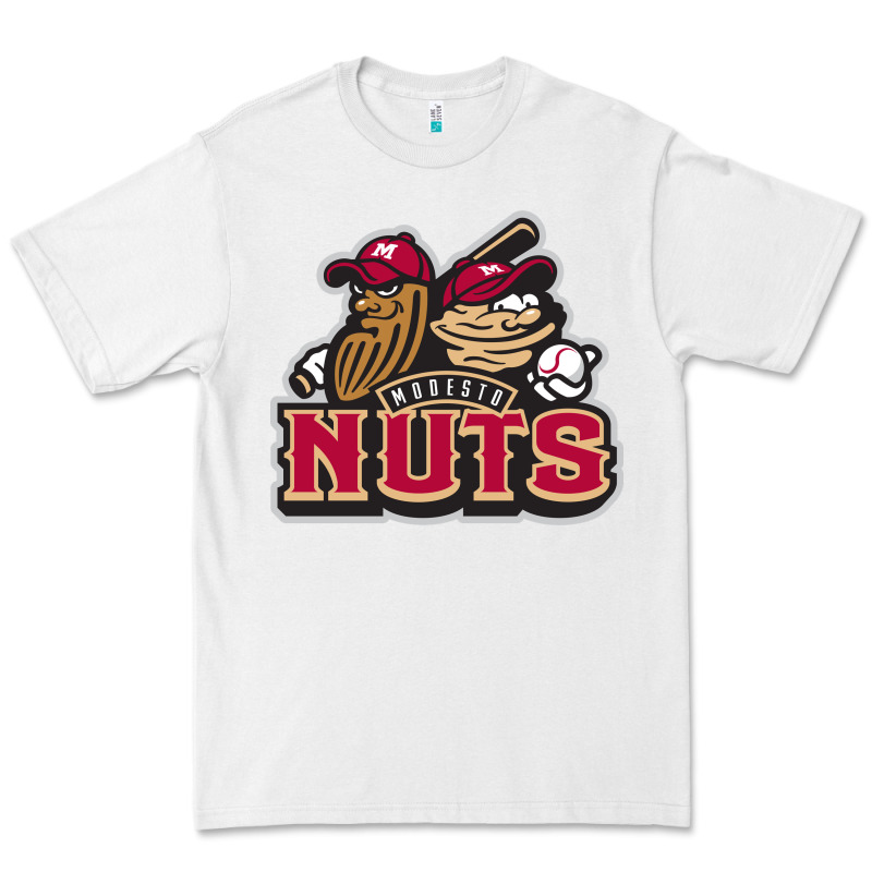 Modesto Nuts Baseball Premium Tee by linhVisuals | Teevron
