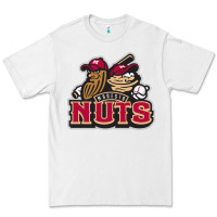 White modesto nuts baseball Premium Tee - linhVisuals