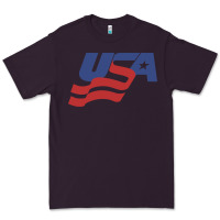 Plum usa hockey simple Premium Tee - linhVisuals