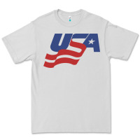 Dove Grey usa hockey simple Premium Tee - linhVisuals