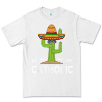 White fun catholicism humor meme saying  funny catholic t shirt Premium Tee - linhVisuals