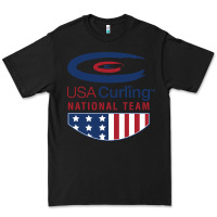 Black usa curling team Premium Tee - linhVisuals