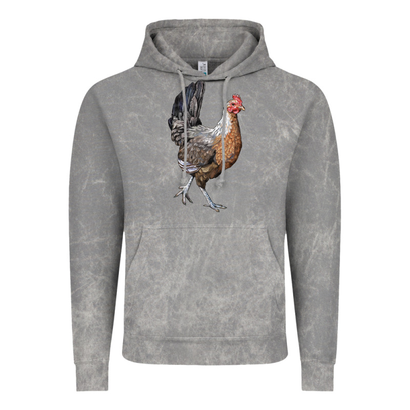 American Game Chicken Vintage Hoodie by LillyAllenDesigns | Teevron