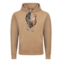 Vintage Coffee American Game Chicken Vintage Hoodie - LillyAllenDesigns