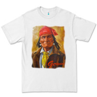 White geronimo apache warrior native american t shirt Premium Tee - linhVisuals