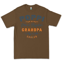 Cacao Mens Poppi Like a Regular Grandpa Funny Fathers Day Premium Tee - linhVisuals