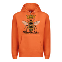 Carrot mama bee with crown Premium Hoodie - Artiststas