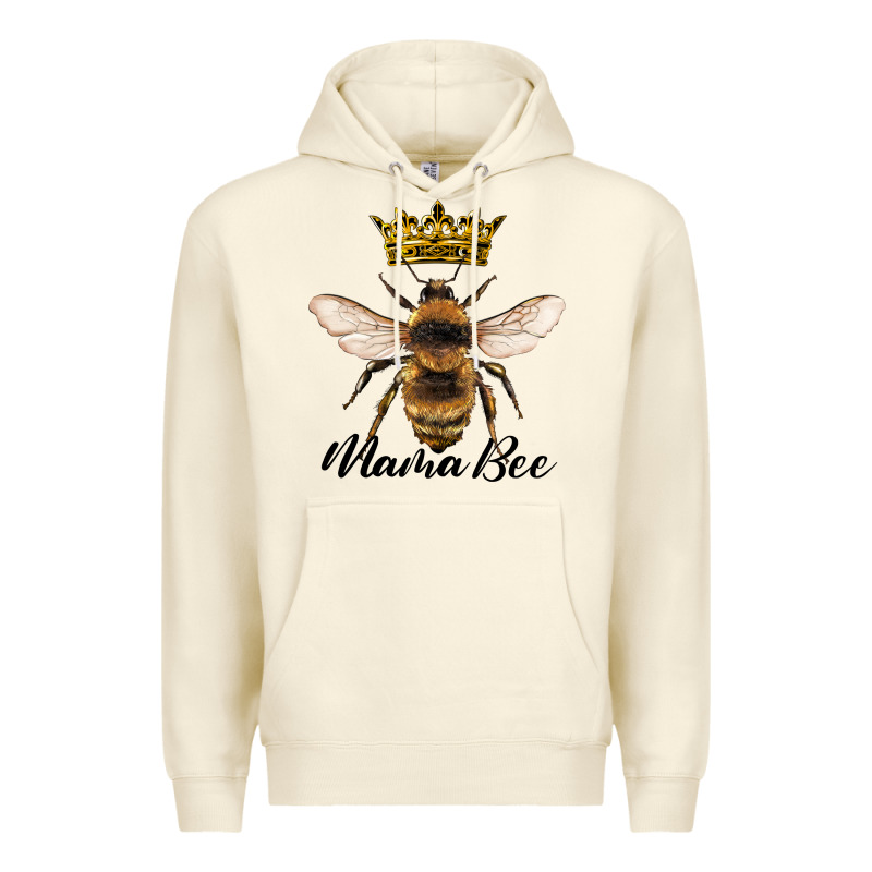 Mama Bee With Crown Premium Hoodie by Artiststas | Teevron