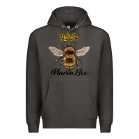 Smoke mama bee with crown Premium Hoodie - Artiststas