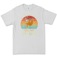 Dove Grey womens my favorite people call me sugar cute sloth lover grandma Premium Tee - linhVisuals