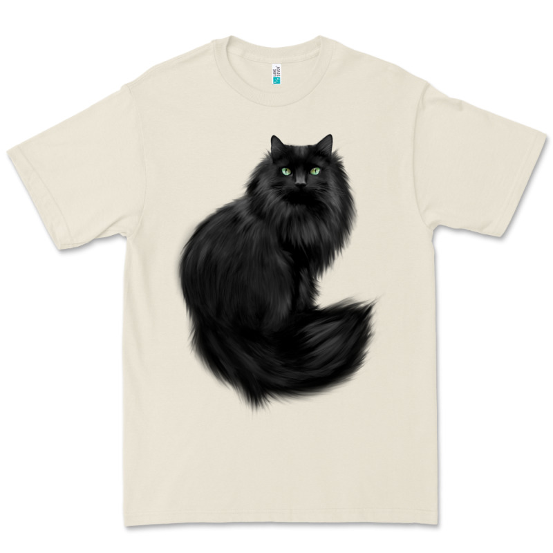 Black Cat Premium Tee by linhVisuals | Teevron