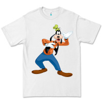 White goofy Premium Tee - linhVisuals