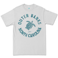 Dove Grey jcombs outer banks, nc, sea turtle hoodie Premium Tee - linhVisuals