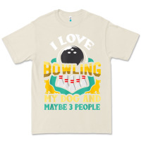 Bone bowling shirt funny dog lover quote bowler gift t shirt Premium Tee - linhVisuals