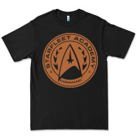 Black star fleet academy dropout stars trekie trek geek Premium Tee - linhVisuals