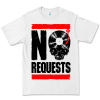 White no requests dj turntable vinyl record Premium Tee - linhVisuals