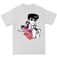 Dove Grey josuke very bizarre Premium Tee - linhVisuals