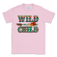 Bubblegum Pink wild chıld serape sunflower and gemstone with arrow Classic Tee - Artiststas