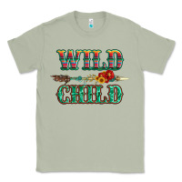 Matcha wild chıld serape sunflower and gemstone with arrow Classic Tee - Artiststas