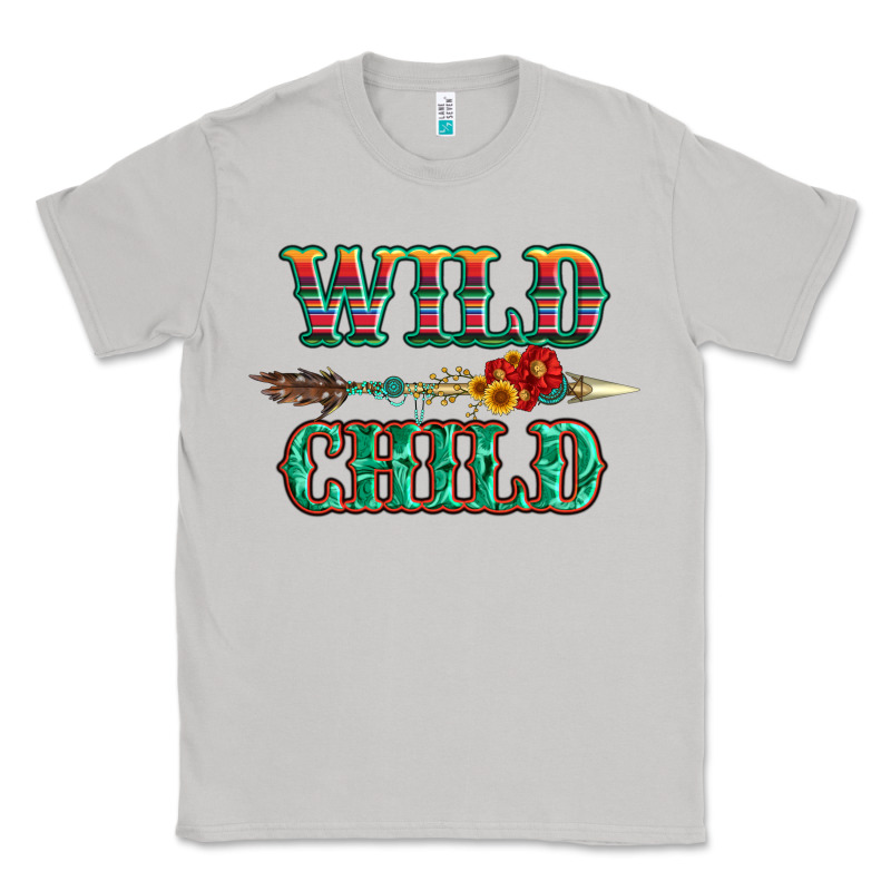 Wild Chıld Serape Sunflower And Gemstone With Arrow Classic Tee by Artiststas | Teevron