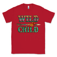 Red wild chıld serape sunflower and gemstone with arrow Classic Tee - Artiststas