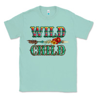 Seafoam wild chıld serape sunflower and gemstone with arrow Classic Tee - Artiststas