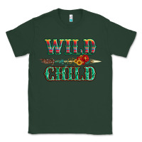 Sports Green wild chıld serape sunflower and gemstone with arrow Classic Tee - Artiststas