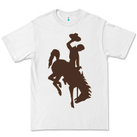 White wyoming athletics Premium Tee - linhVisuals