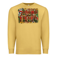 Antique Gold mama tried christmas Premium Sweatshirt - Jasminsmagicworld