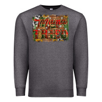 Charcoal Heather mama tried christmas Premium Sweatshirt - Jasminsmagicworld