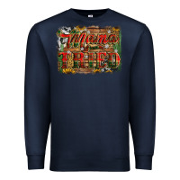 Navy mama tried christmas Premium Sweatshirt - Jasminsmagicworld