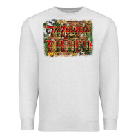 Oatmeal Heather mama tried christmas Premium Sweatshirt - Jasminsmagicworld