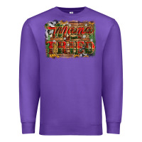 Purple mama tried christmas Premium Sweatshirt - Jasminsmagicworld