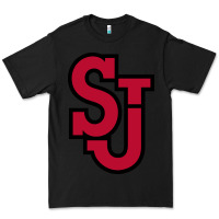 Black st. john's red Premium Tee - linhVisuals